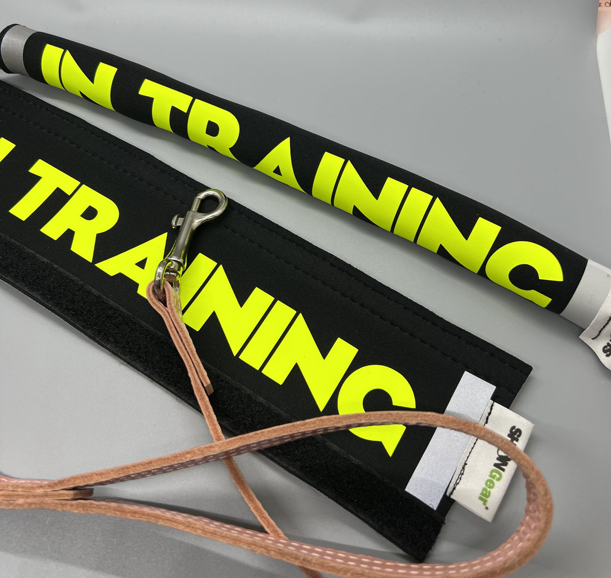 IN TRAINING DOG LEASH WRAP by SHONGear SHONGear Designs