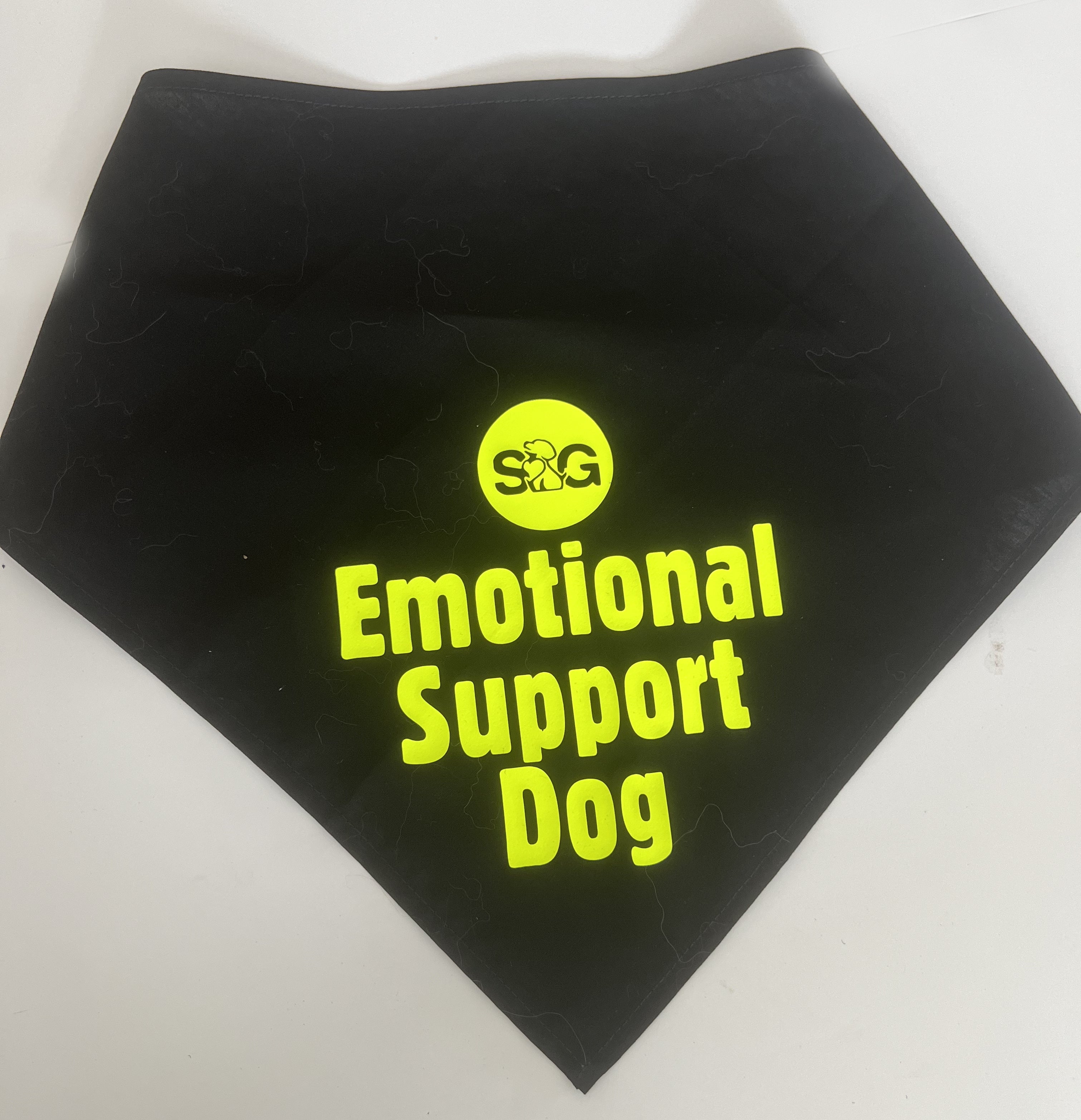 ESA DOG Bandana, Emotional Support Dog Scarf