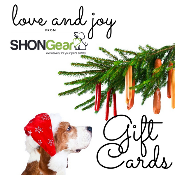Gift Cards for Dog Safety Vests and Products